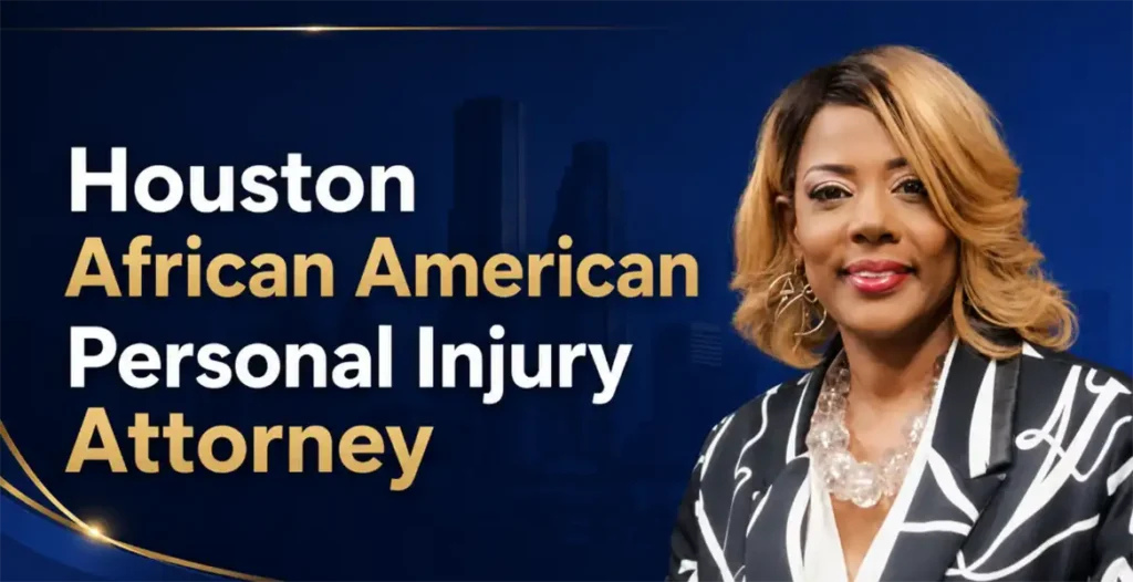 Houston African American personal injury attorney Lanease D. Fuller helping an injury client